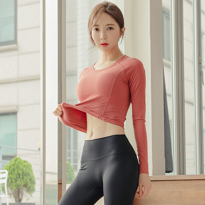 women Yoga clothing long sleeves
