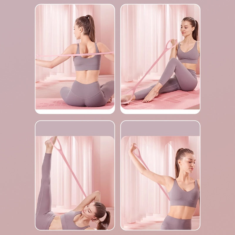 8 Words Chest Expander Yoga Resistance Band