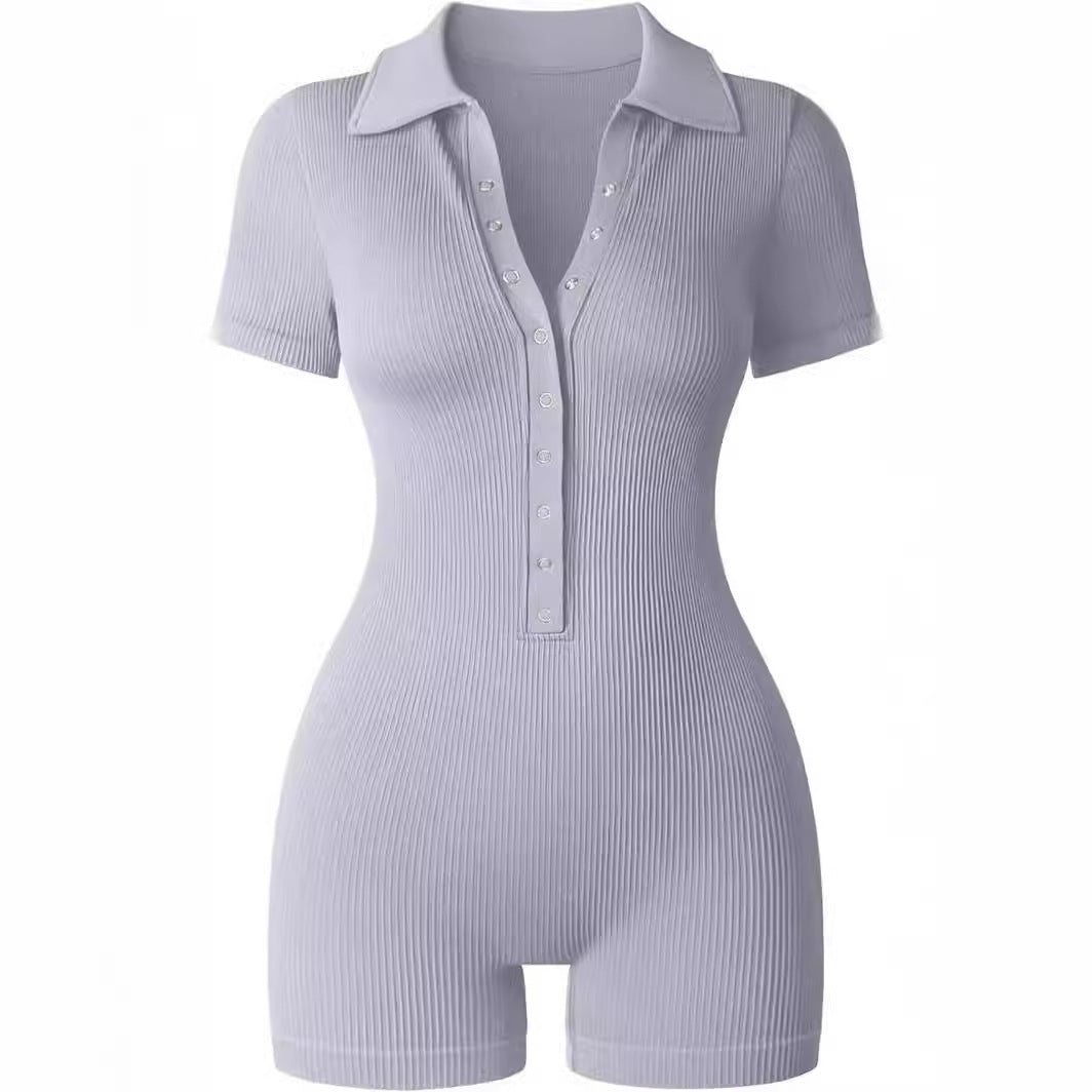 Waist-tightening Women's Yoga Jumpsuit