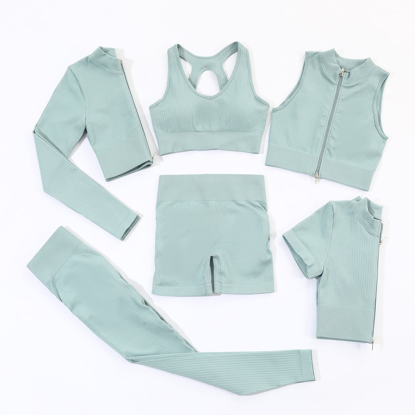 Seamless Knitted Yoga Clothes