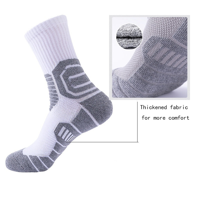 8 Pairs Men Compression Running Socks