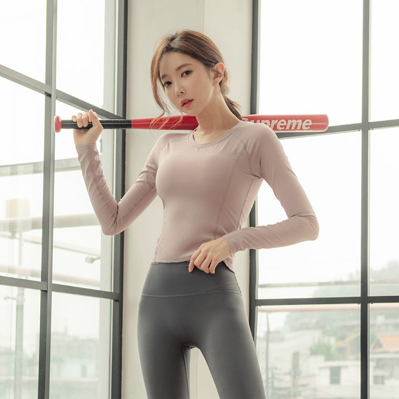 women Yoga clothing long sleeves
