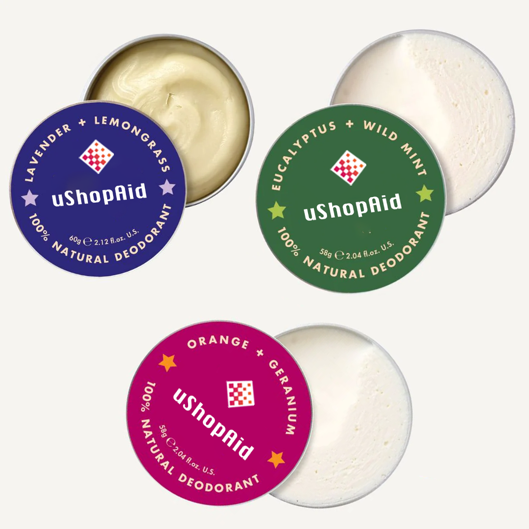 Natural Deodorant 3-Pack
