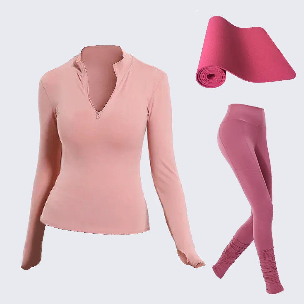 Yoga three piece set Demo2