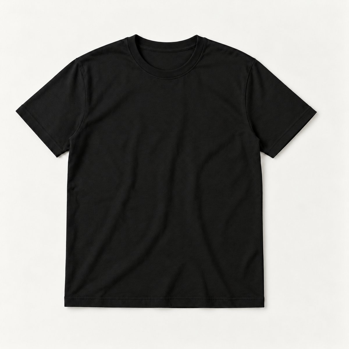 Burgundy Classic Tee - Black