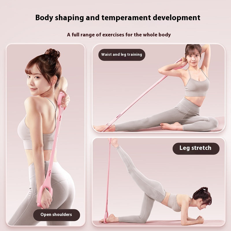 8 Words Yoga Stretch Belt
