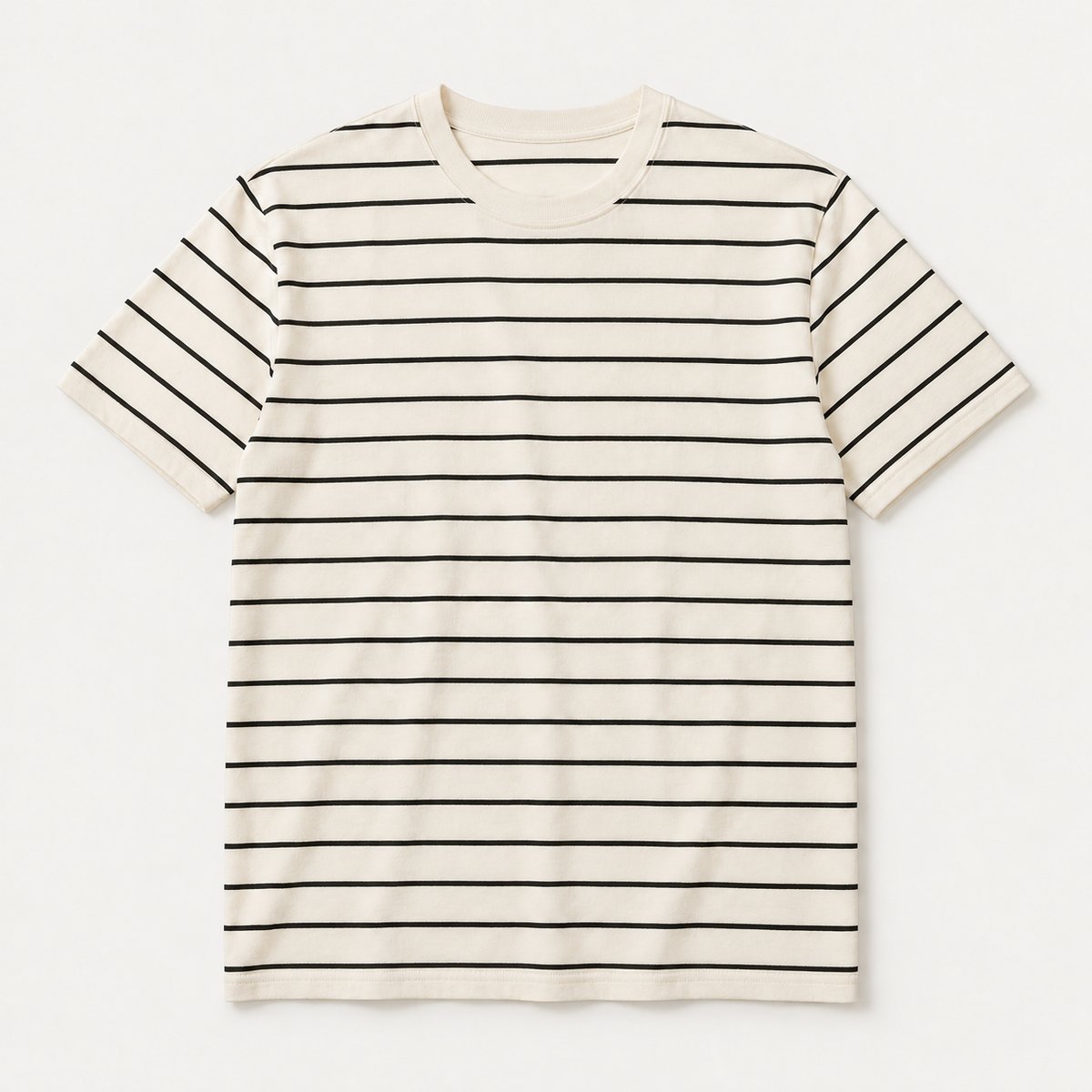 Essential Stripe Tee - Black Stripe