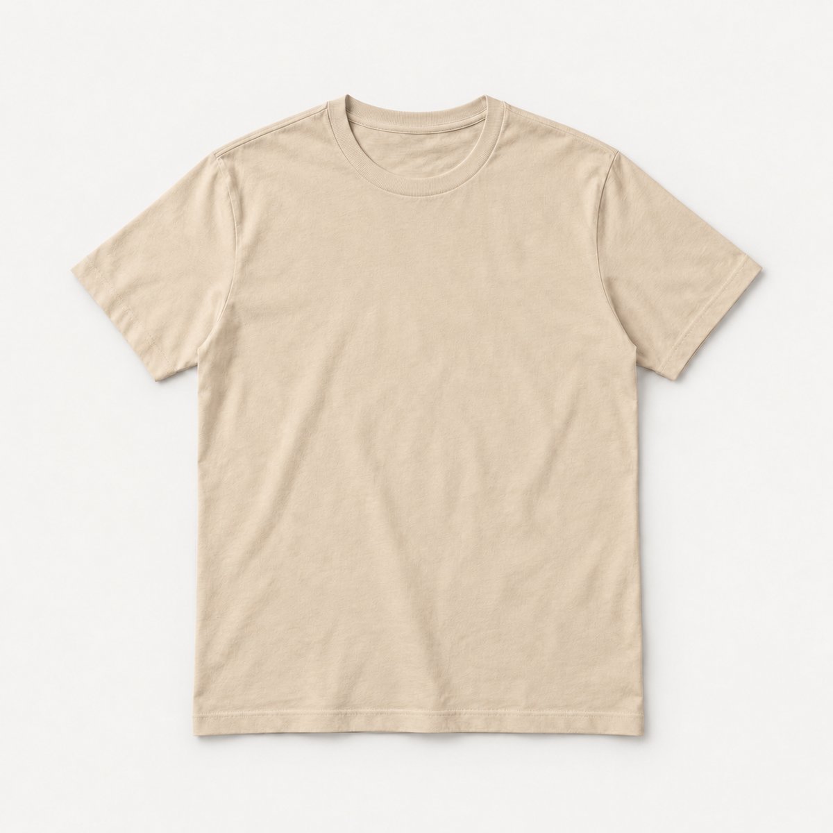 Everyday Cotton Tee - Sand
