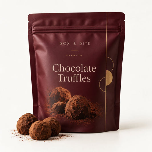 Chocolate Truffles — BOX & BITE snack pouch
