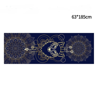 Non-slip yoga mat