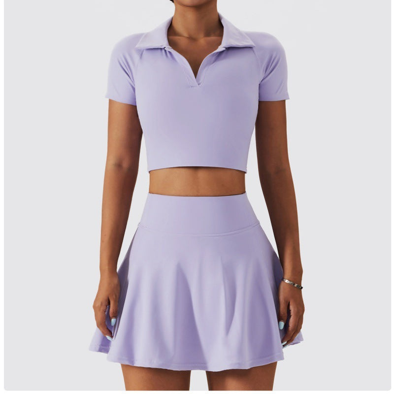 Tennis Suit Suit Outdoor Quick-drying Running Sports Workout Clothes Suit