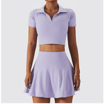 Tennis Suit Suit Outdoor Quick-drying Running Sports Workout Clothes Suit