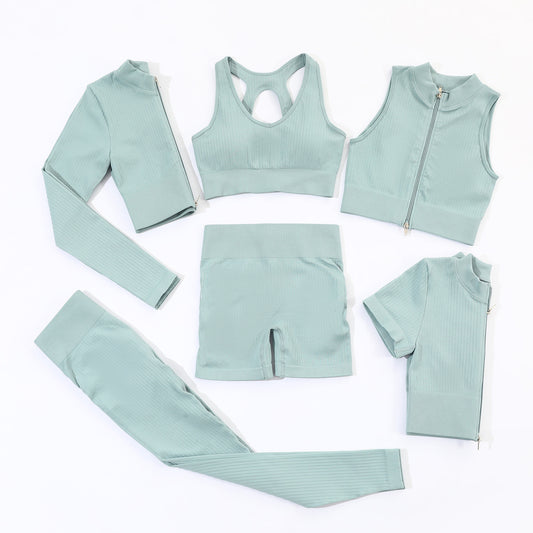 Seamless Knitted Yoga Clothes