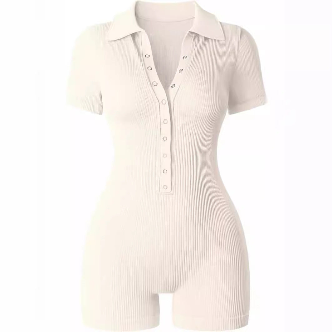 Waist-tightening Women's Yoga Jumpsuit