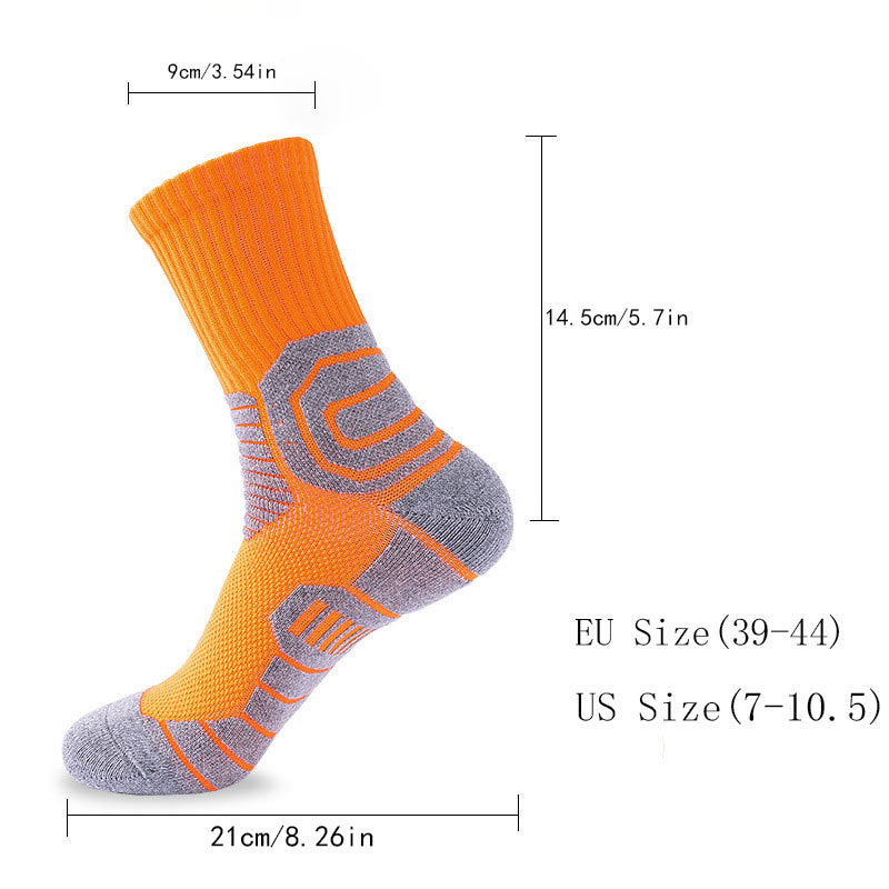 8 Pairs Men Compression Running Socks