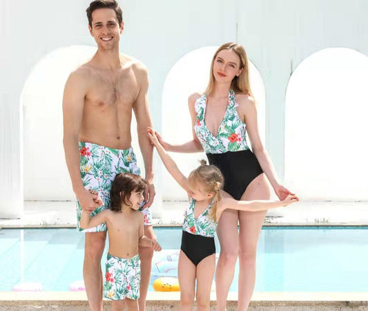 Parent-child Swimsuit Girls Swimsuit