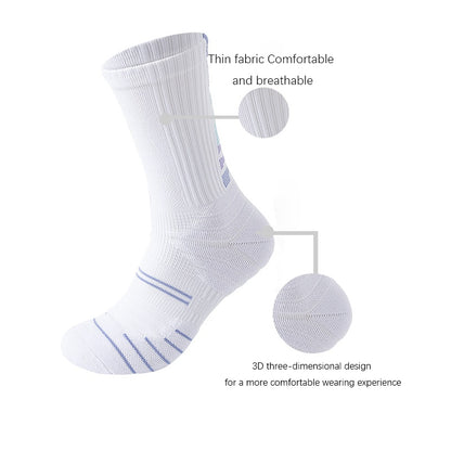 6 Pairs Men Compression Running Socks