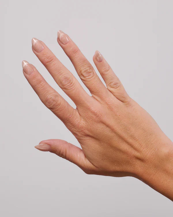 Cat Eye French (Short, Almond) - Soft Gel Press Ons