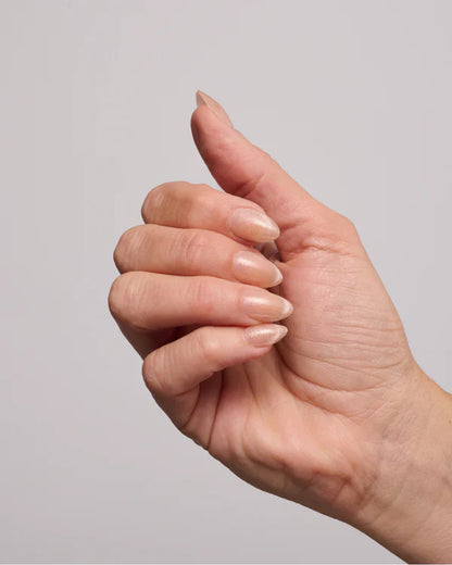 Cat Eye French (Short, Almond) - Soft Gel Press Ons