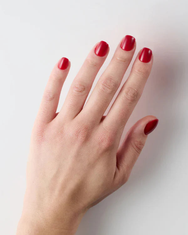 Cherry Bomb (Extra Short, Square) - Soft Gel Press Ons