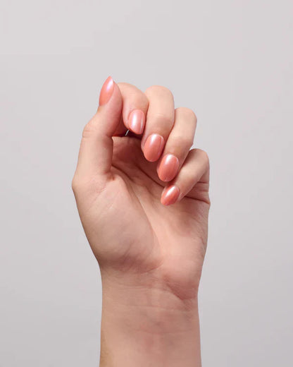 Chrome Guave (Short, Round) - Soft Gel Press Ons