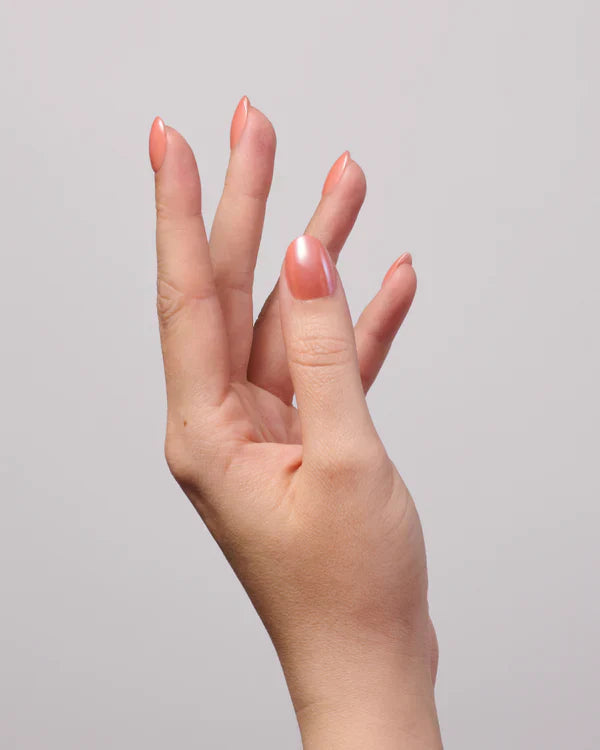 Chrome Guave (Short, Round) - Soft Gel Press Ons