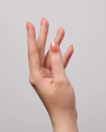Chrome Guave (Short, Round) - Soft Gel Press Ons