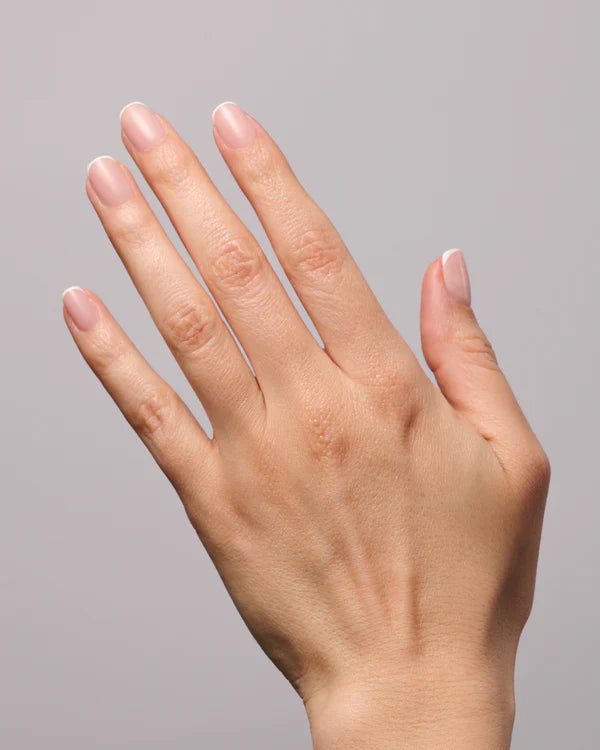 Minimal French (Short, Square) - Soft Gel Press Ons