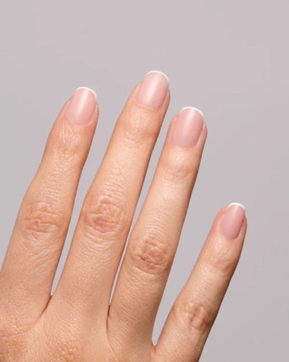 Minimal French (Short, Square) - Soft Gel Press Ons
