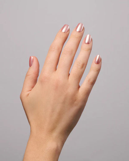 Peach Mirror (Short, Square) - Soft Gel Press Ons