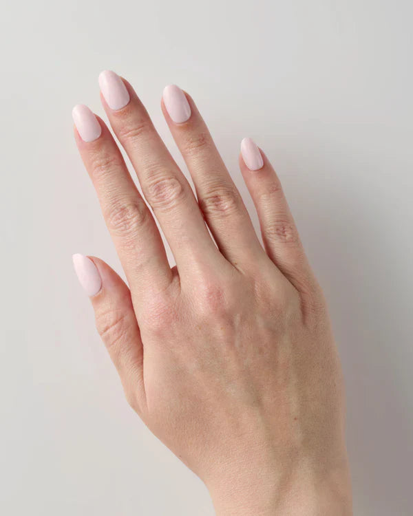 Powder (Medium, Round) - Soft Gel Press Ons