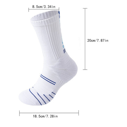 6 Pairs Men Compression Running Socks
