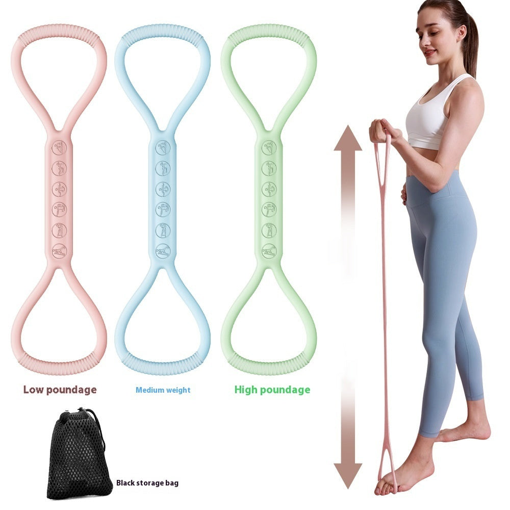 8 word Chest Expander Women's Stretch Band