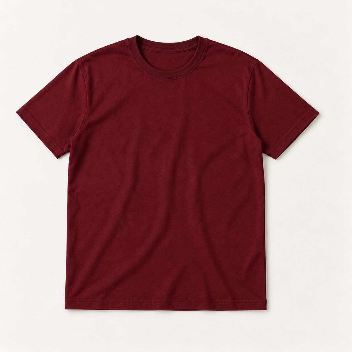 Burgundy Classic Tee - Burgundy