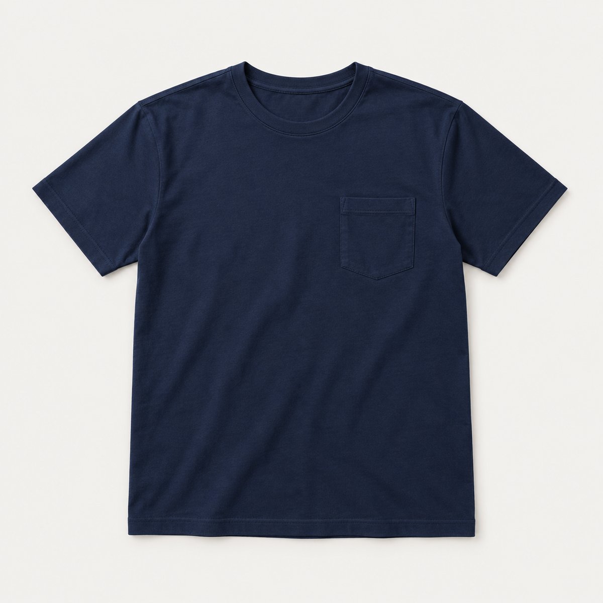Classic Pocket Tee - Navy