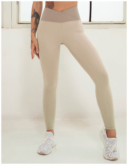 Contrasting Color Stitching yoga Clothes
