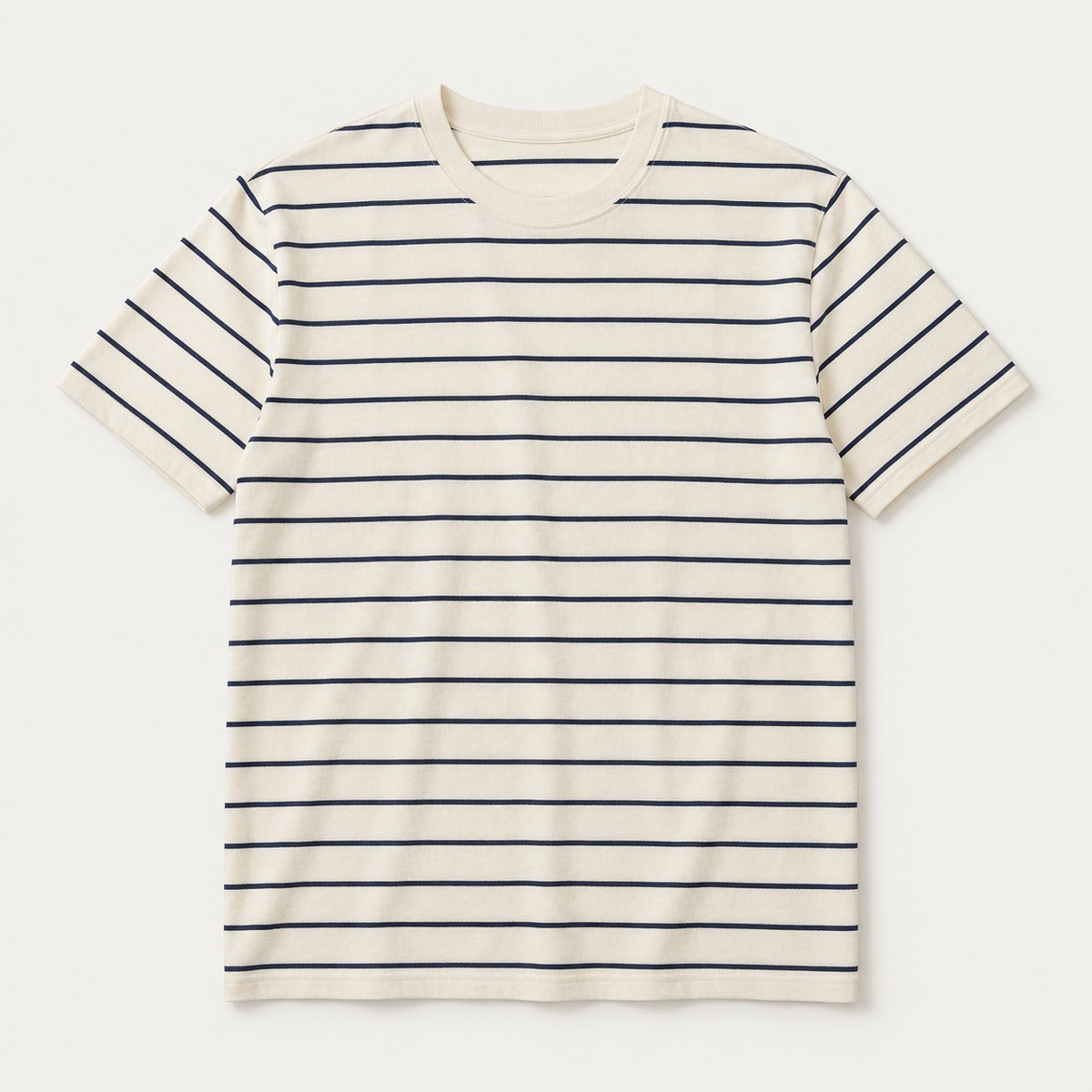 Essential Stripe Tee - Navy Stripe