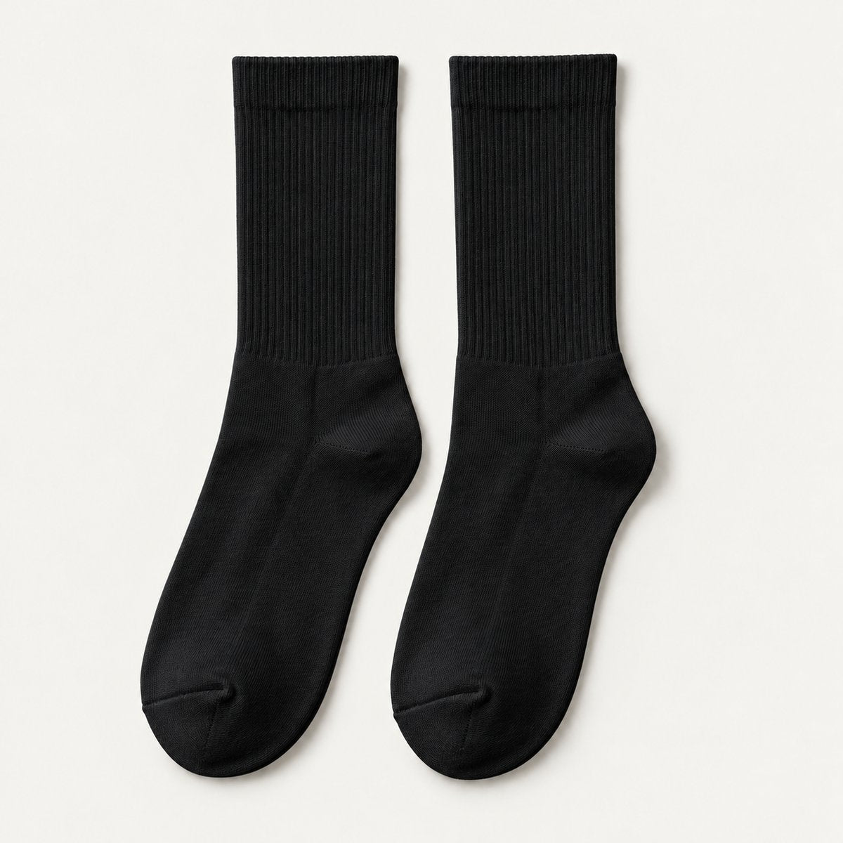 Everyday Crew Socks - Black