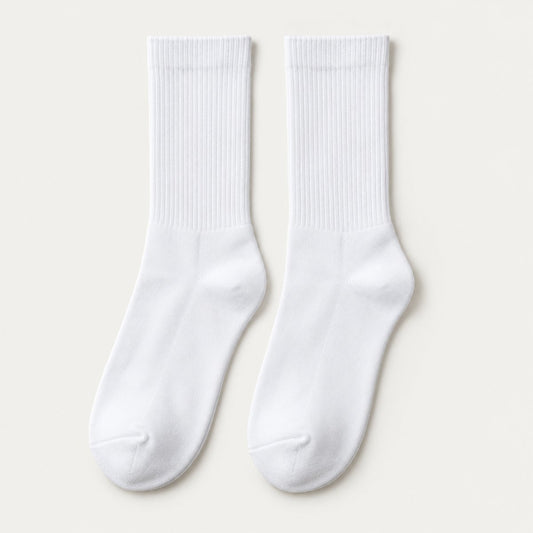 Everyday Crew Socks - White