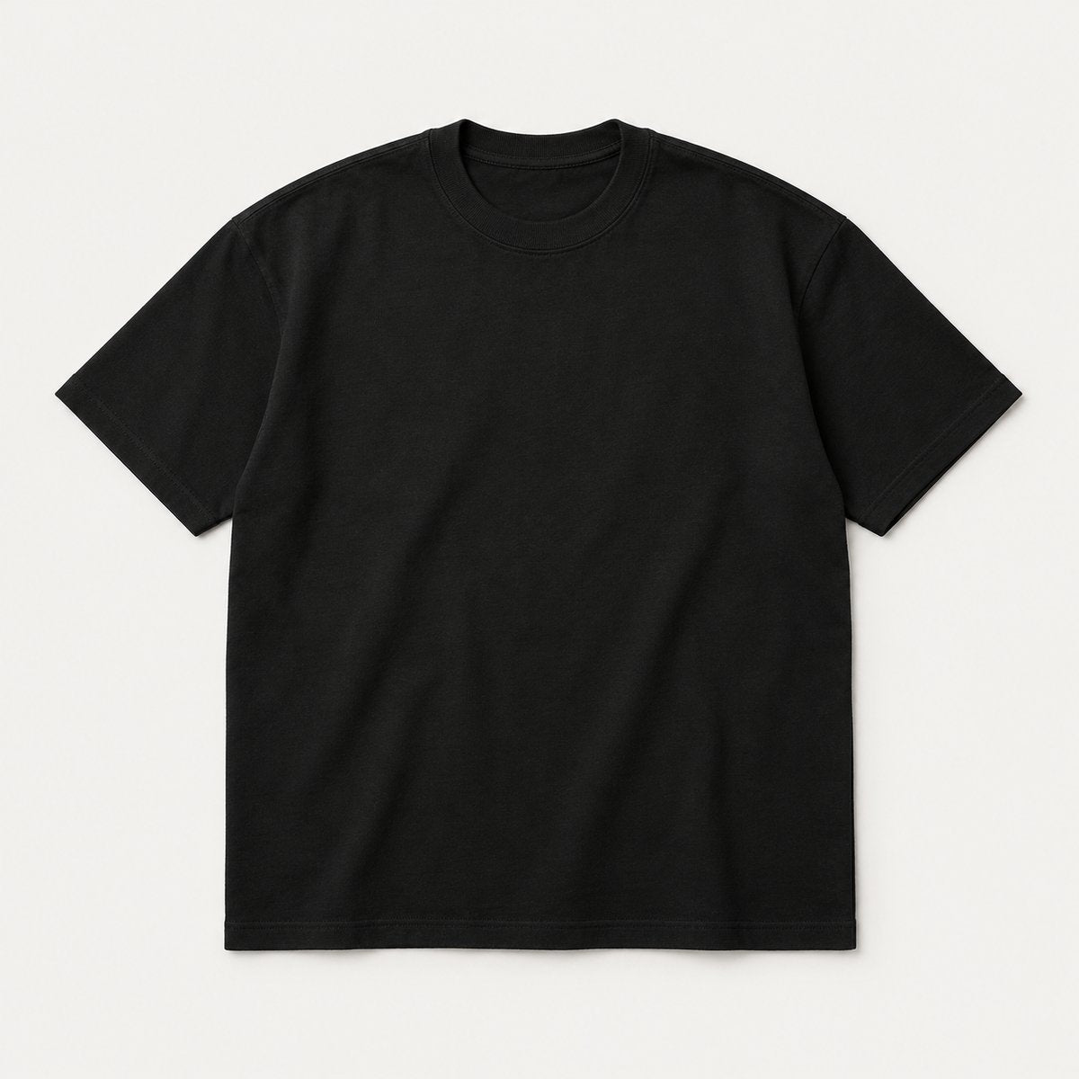 Heavyweight Cotton Tee - Black